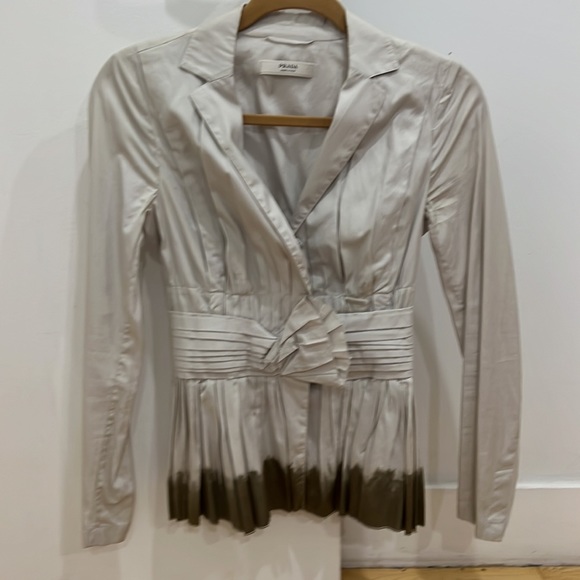 Prada Ombre Jacket Sz 38 - Picture 10 of 14
